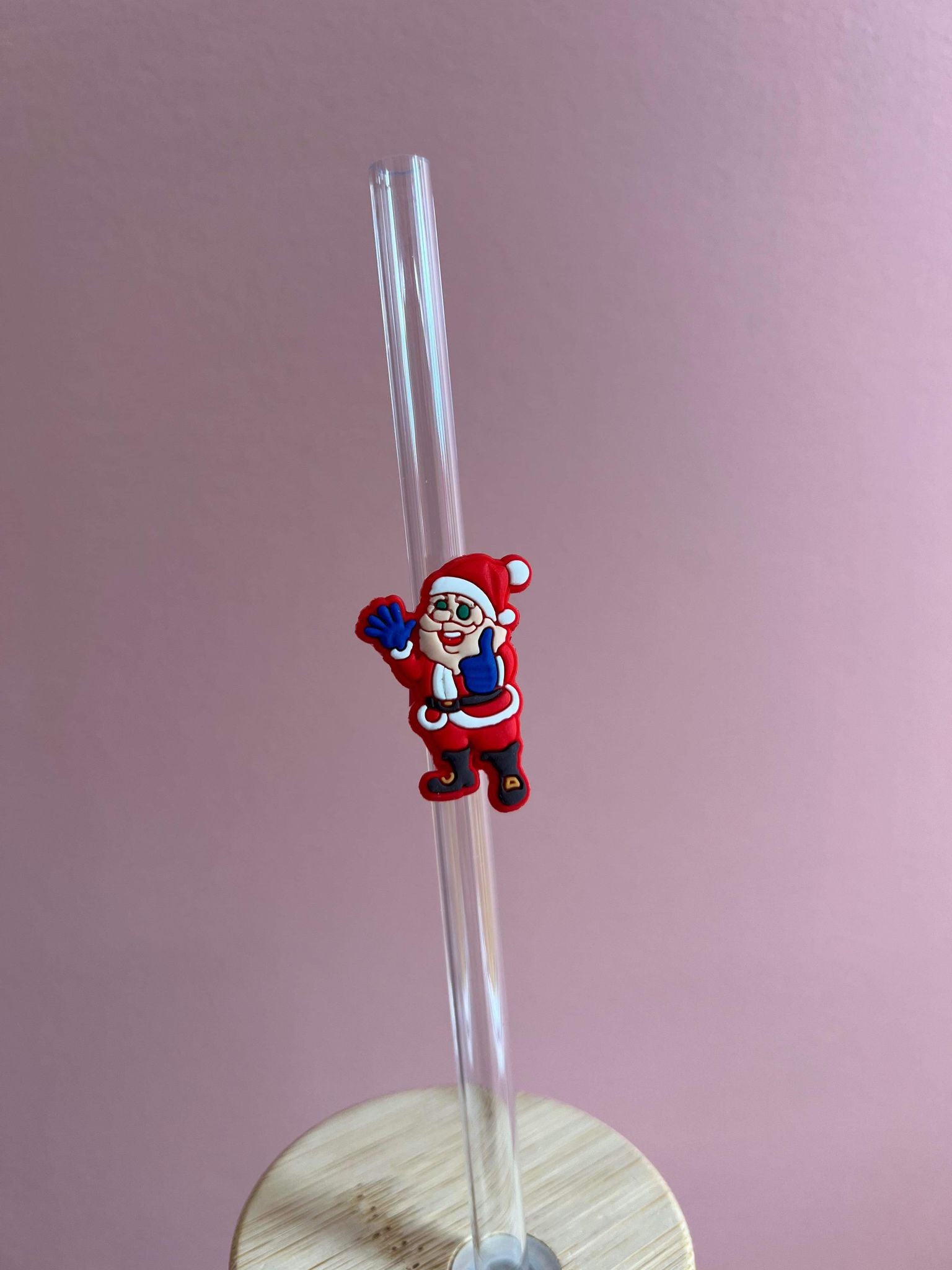 Santa - Straw Buddy – Classy Crafts