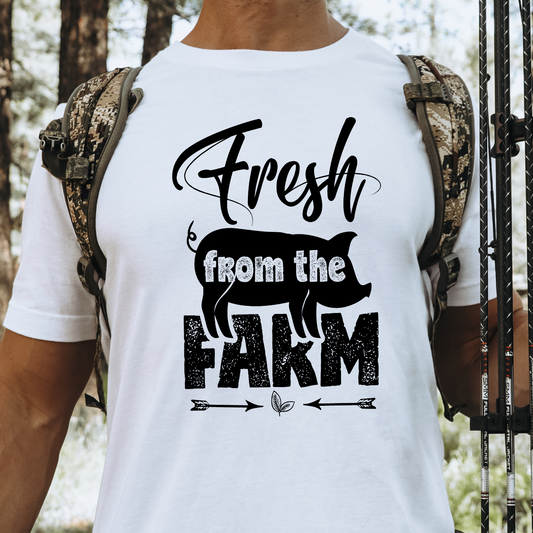 Fresh From The Farm - Screen Print Transfer