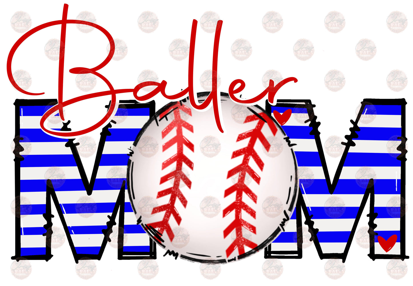 Baller Mom Baseball - Sublimation Transfer