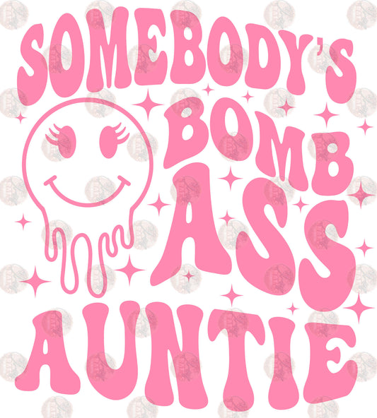 Bomb Auntie - Sublimation Transfer