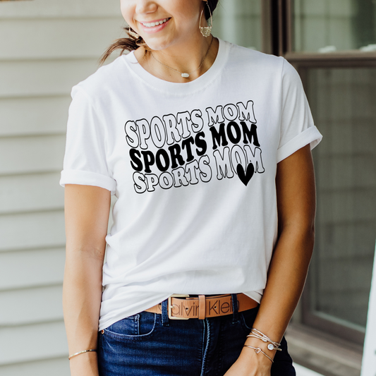 Sports Mom - Screen Print Transfer