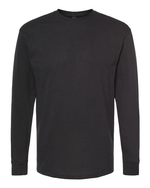 Blank Longsleeve T-Shirt - Adult - Black