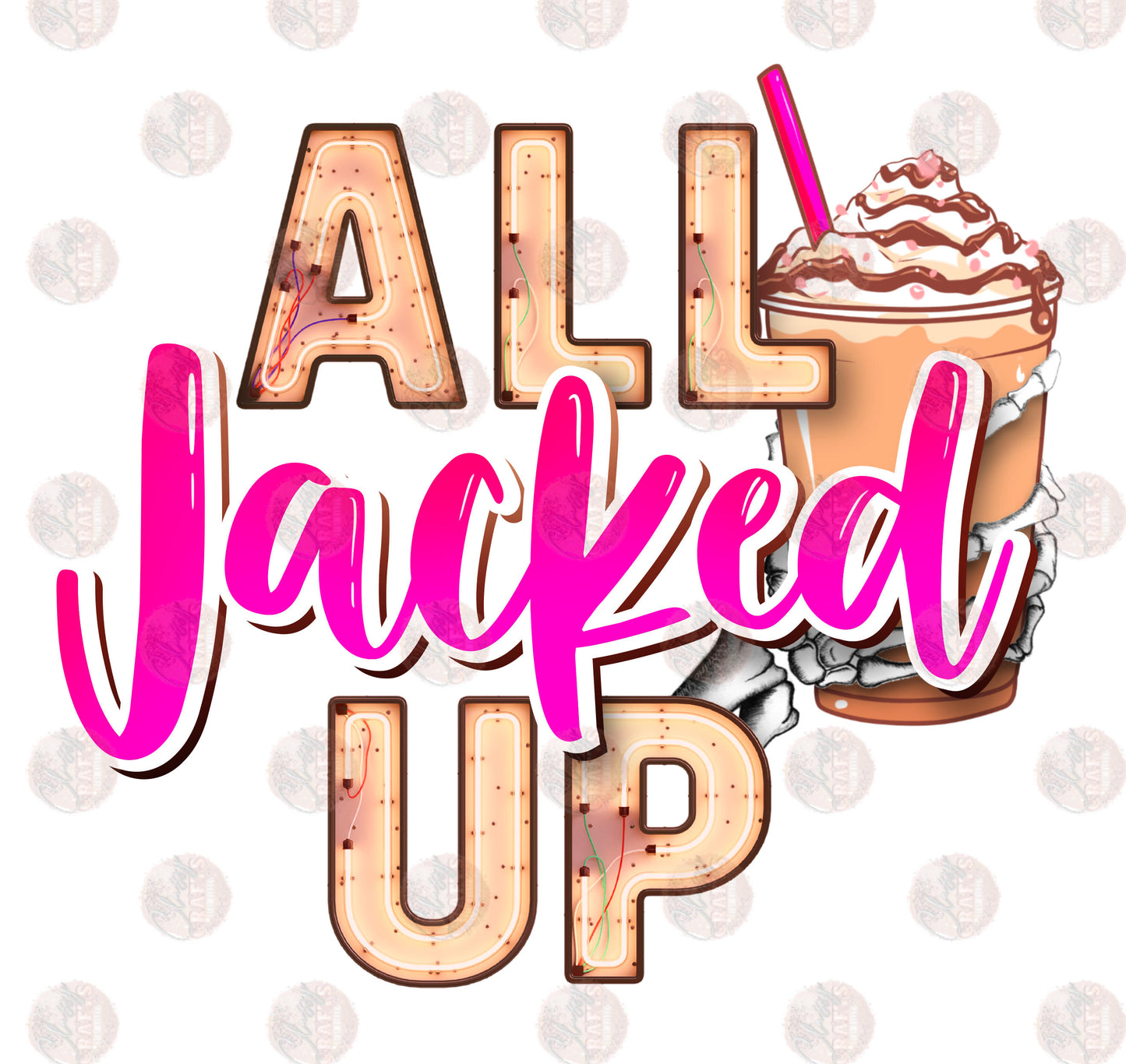 All Jacked Up - Sublimation Transfer – Classy Crafts