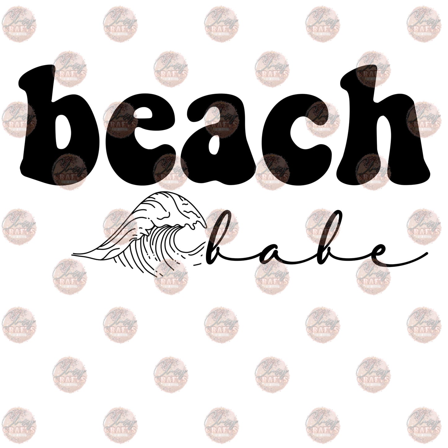 Beach Babe - Sublimation Transfer