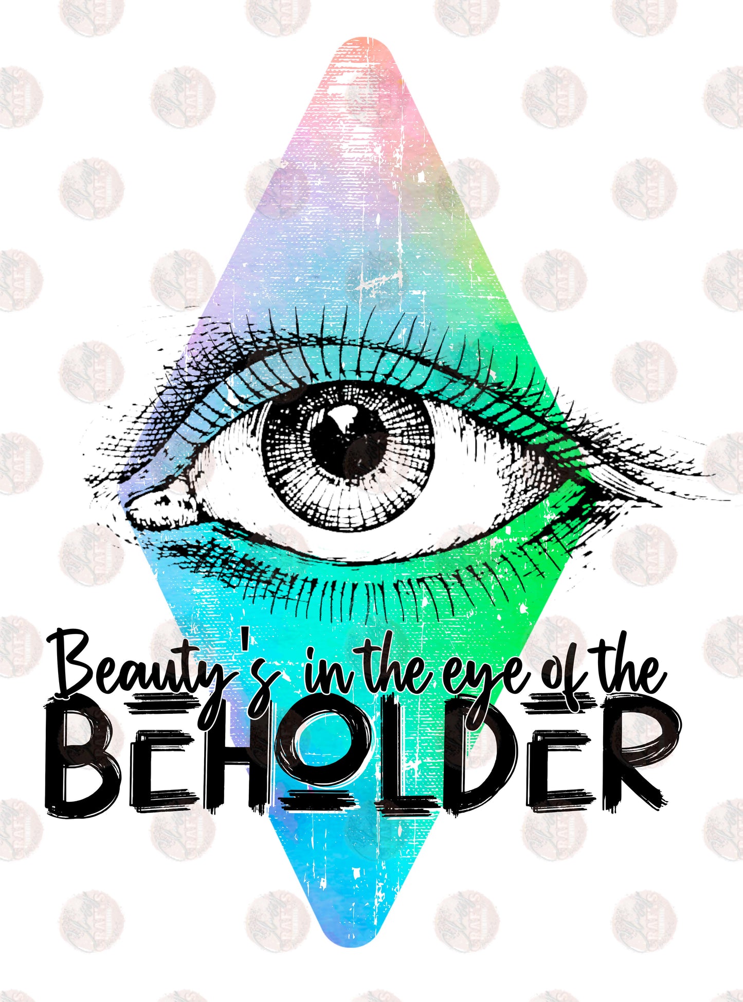 Beauty Beholder - Sublimation Transfer