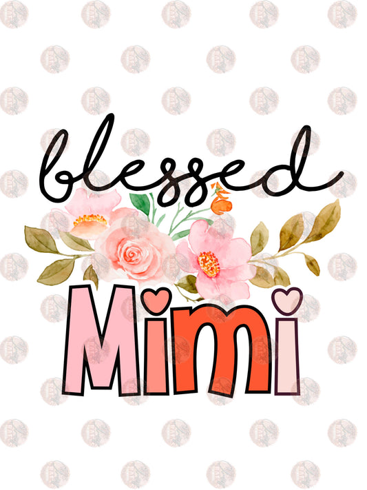 Blessed Mimi - Sublimation Transfer