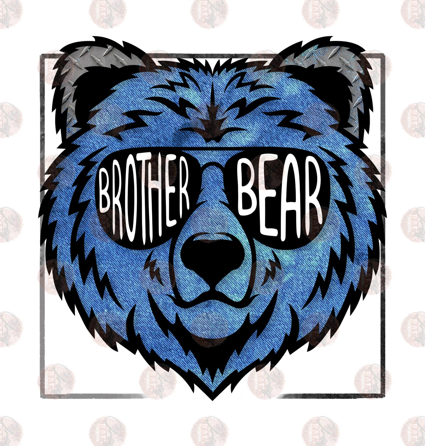 Brother Bear Blue - Sublimation Transfer