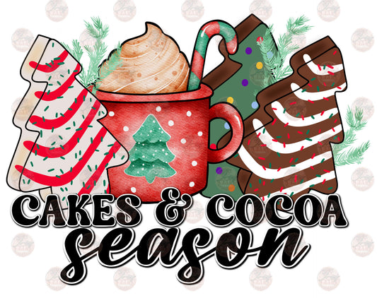 Cakes & Cocoa Season - Sublimation Transfer