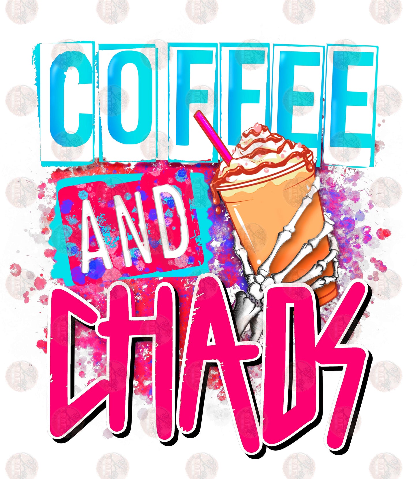 Coffee Chaos - Sublimation Transfer