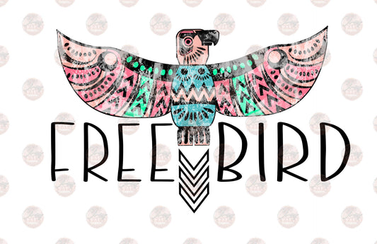 Free Bird Pink - Sublimation Transfer