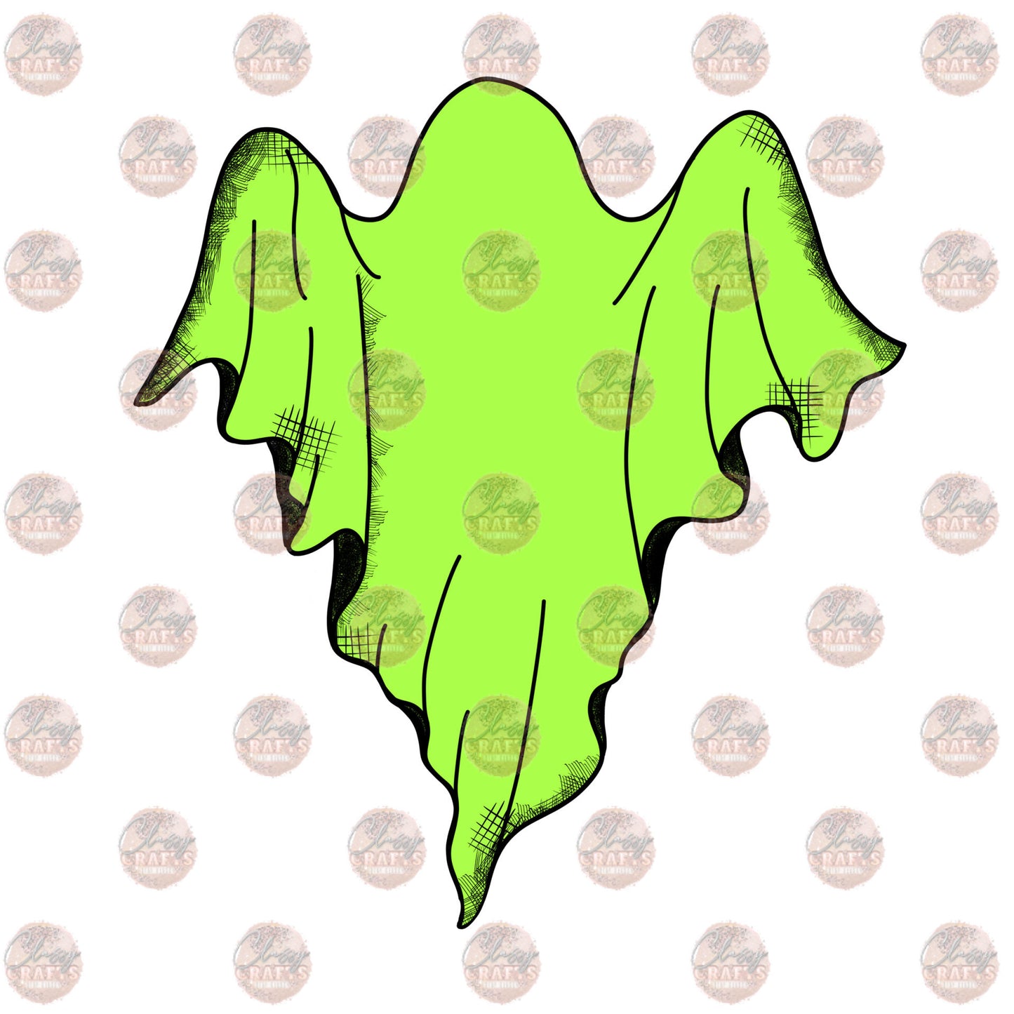Ghost Green- Sublimation Transfer