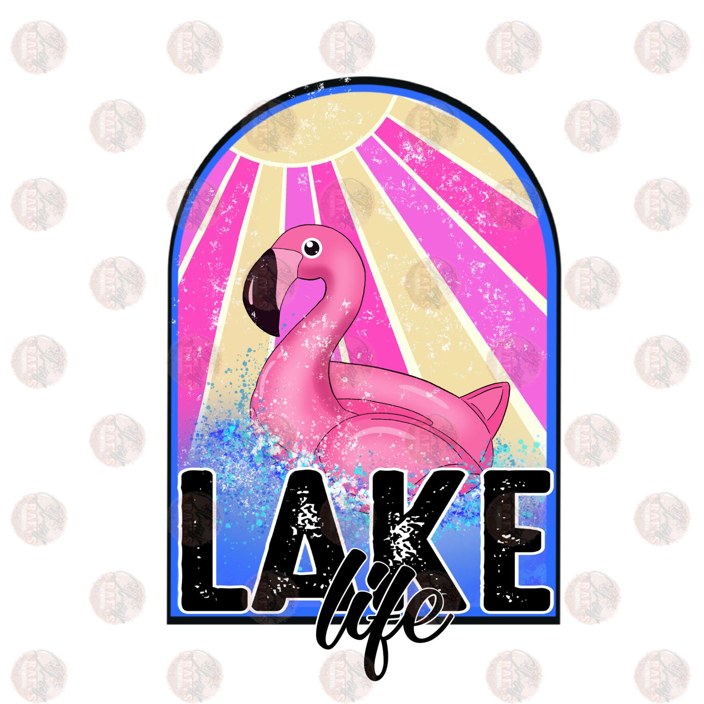 Lake Life- Sublimation Transfer