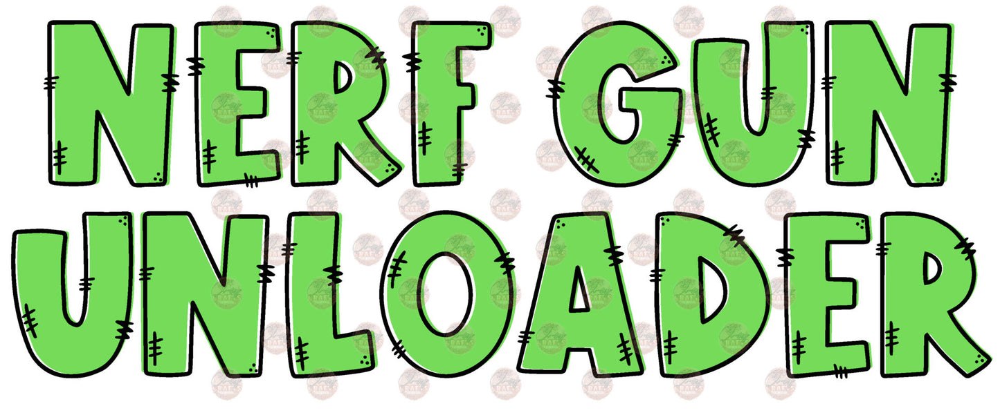 Nerf Gun Unloader- Sublimation Transfer