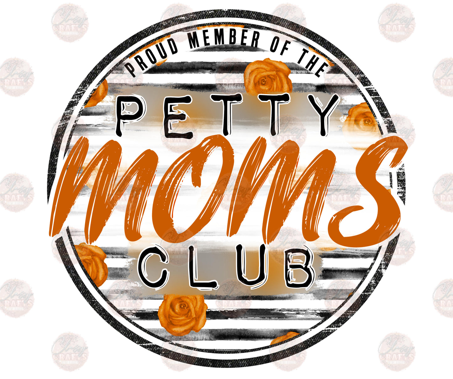 Petty Mom Circle /Boho -Sublimation Transfer