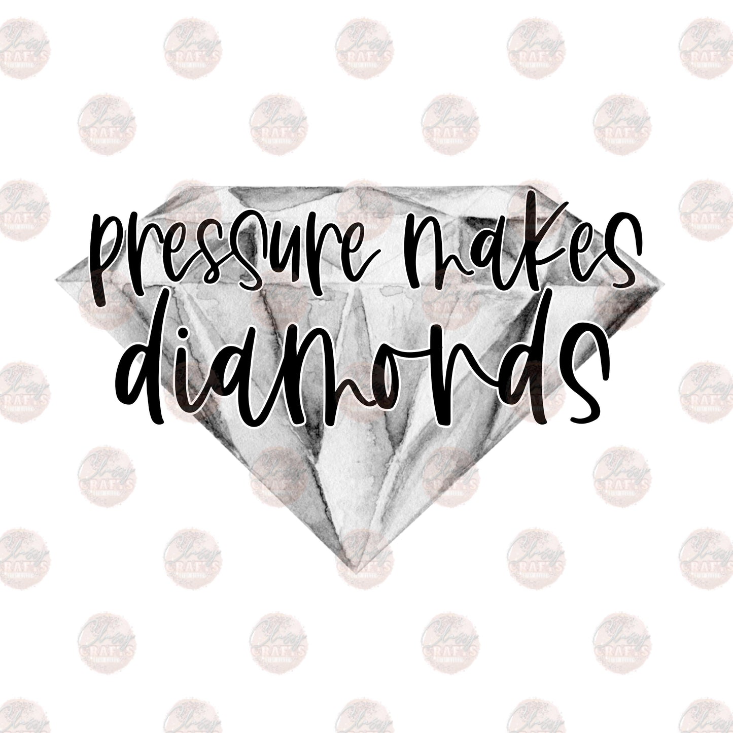 Pressure Makes Diamonds- Sublimation Transfer
