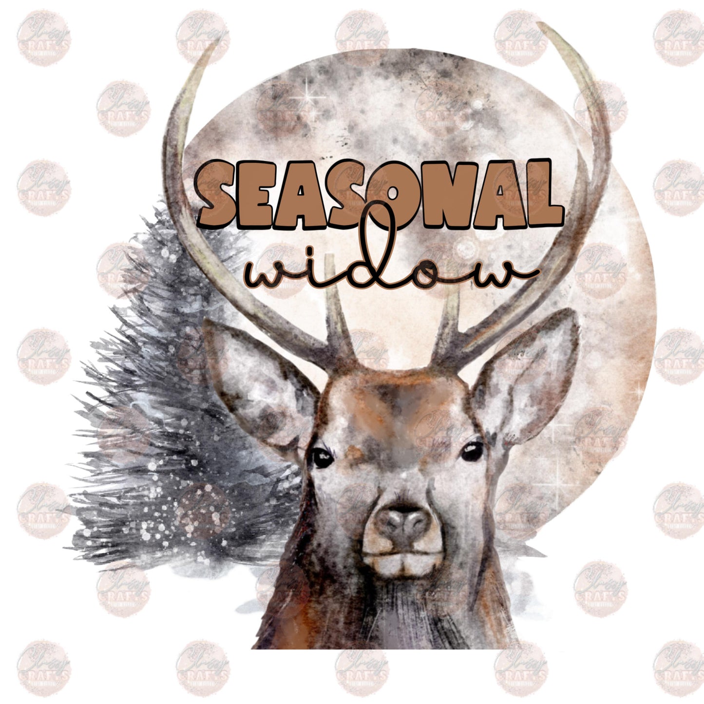 Seasonal Widow - Sublimation Transfer