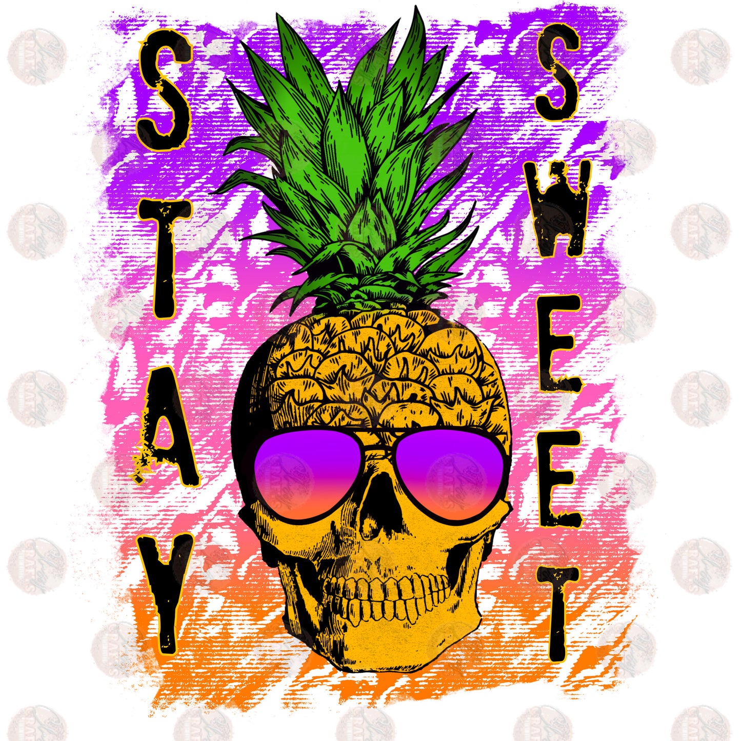 Stay Sweet Skelly - Sublimation Transfer