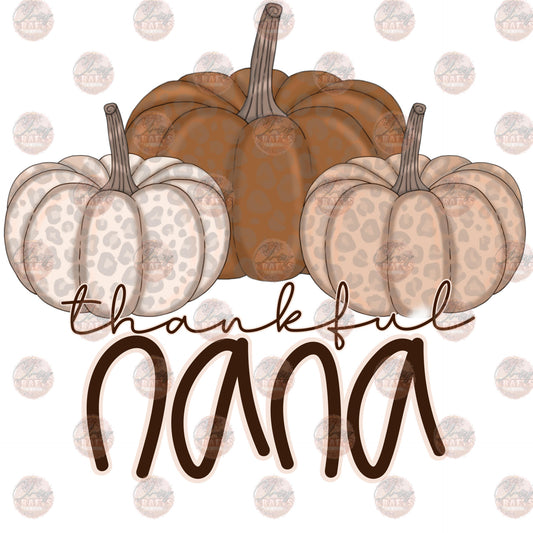 Thankful Nana - Sublimation Transfer