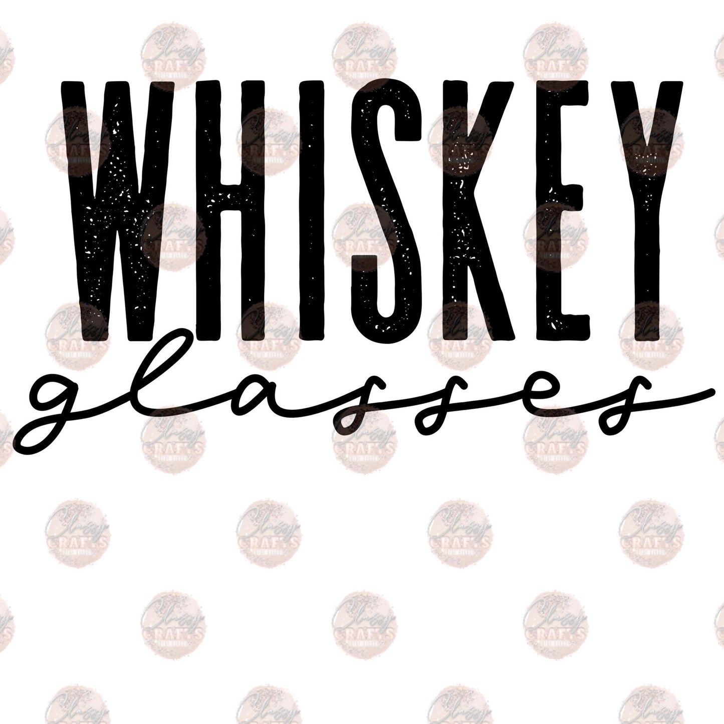 Whiskey Glasses - Sublimation Transfer