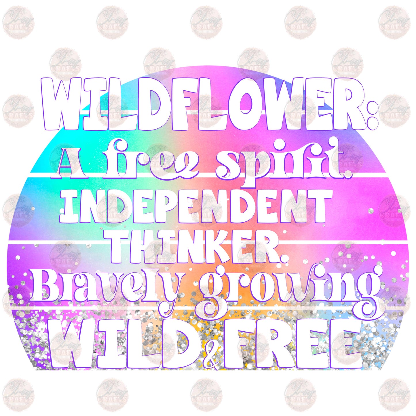 Wildflower - Sublimation Transfer