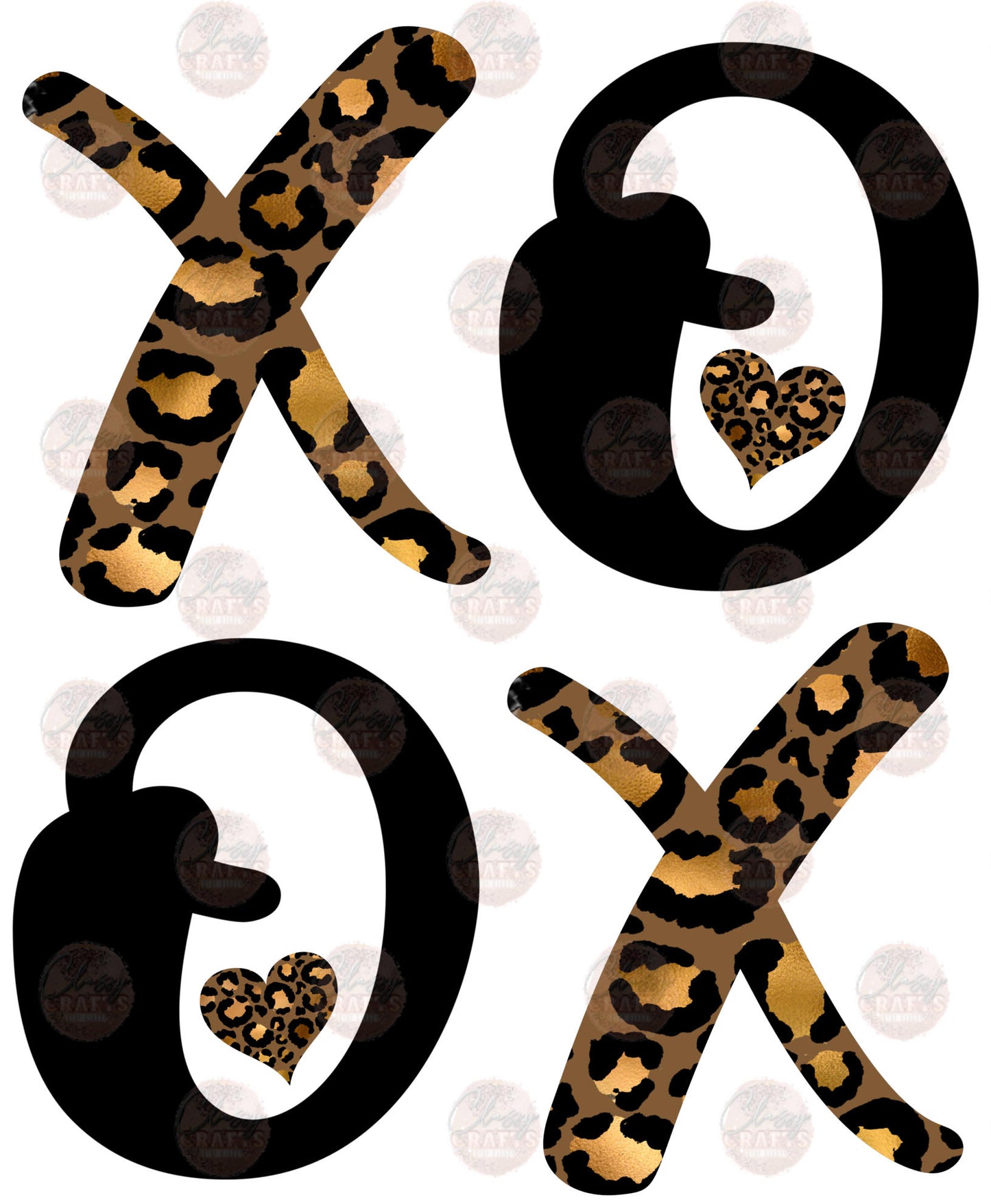 XOXO Cheetah - Sublimation Transfer