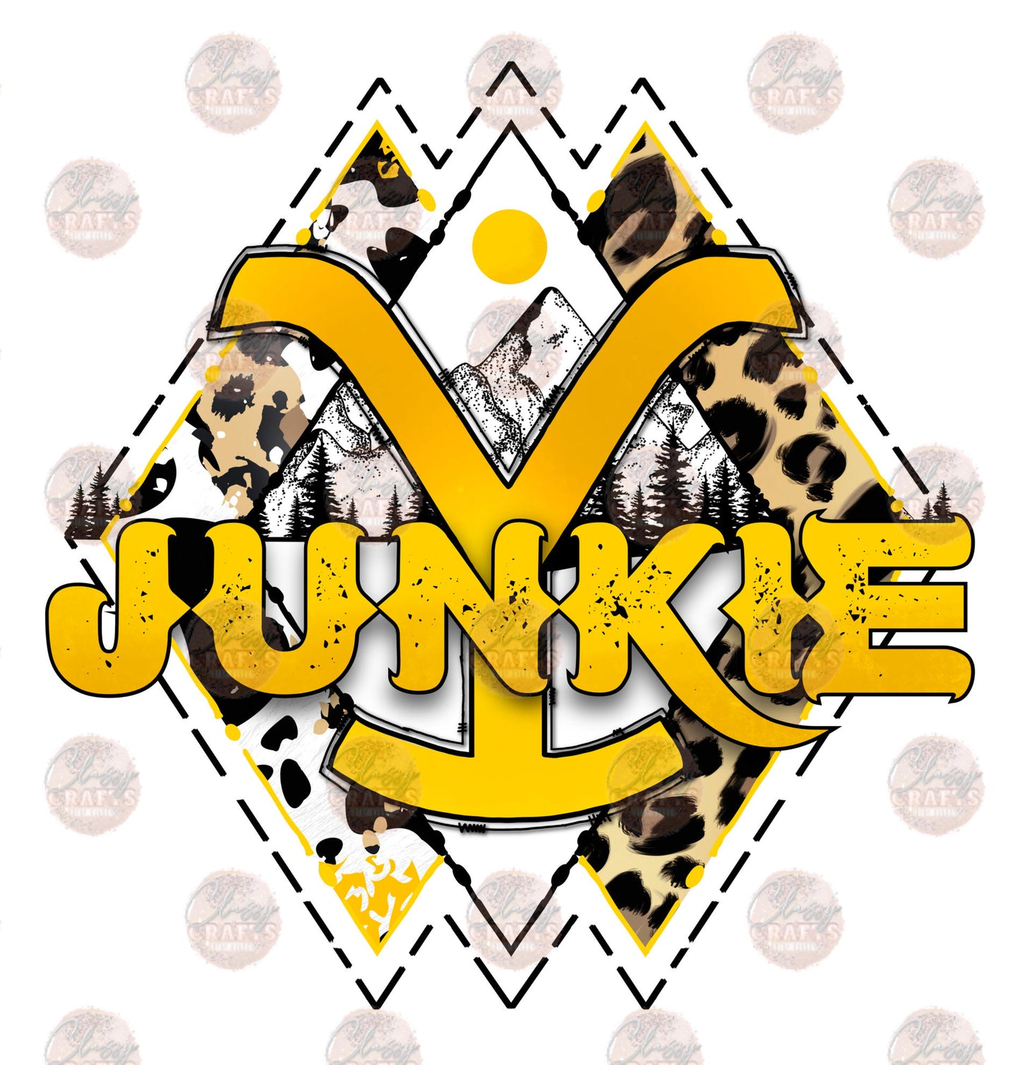 Y.S. Junkie Yellow - Sublimation Transfer